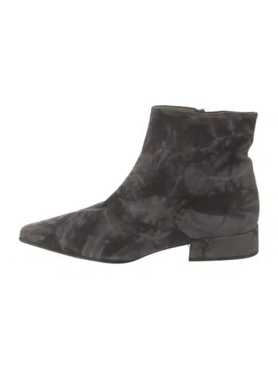 Pre-owned Prada Suede Boots In Multi