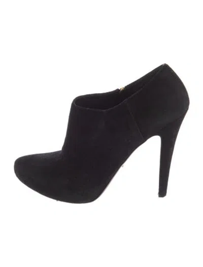 Pre-owned Prada Suede Boots In Multi
