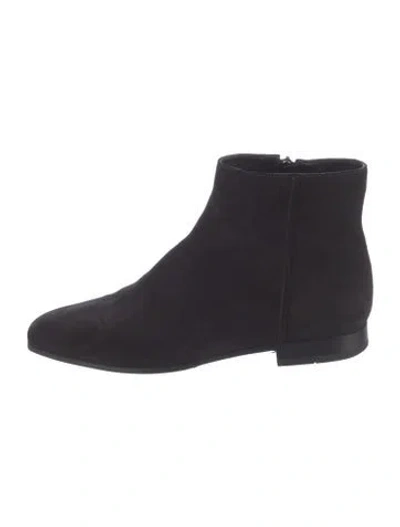 Pre-owned Prada Suede Boots In Multi