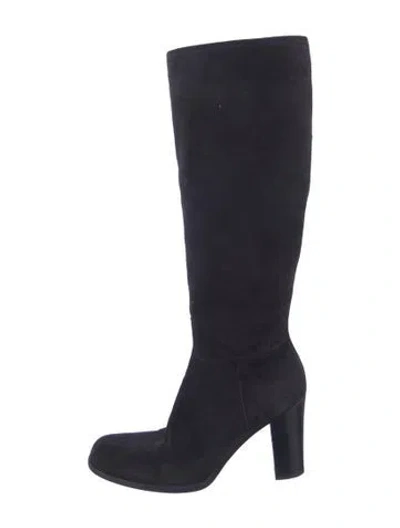 Pre-owned Prada Suede Boots In Multi