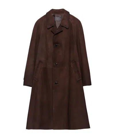 PRADA SUEDE COAT