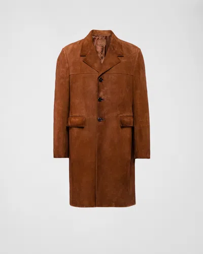 PRADA SUEDE COAT