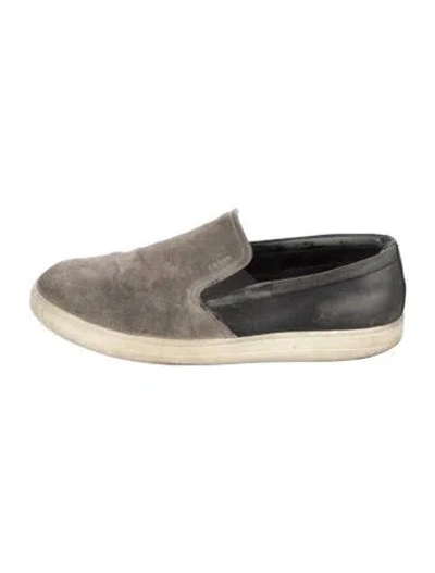 Pre-owned Prada Suede Drivers In Multicolor