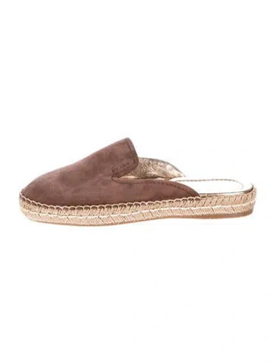 Pre-owned Prada Suede Espadrilles