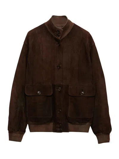 PRADA SUEDE JACKET