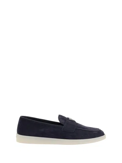 PRADA SUEDE LOAFERS