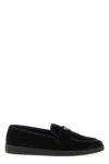 Prada Suede Loafers In Animal Print