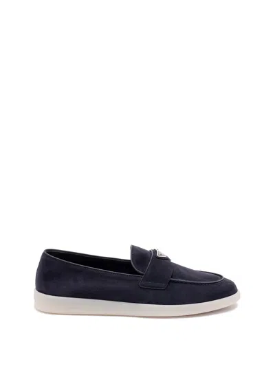 PRADA SUEDE LOAFERS