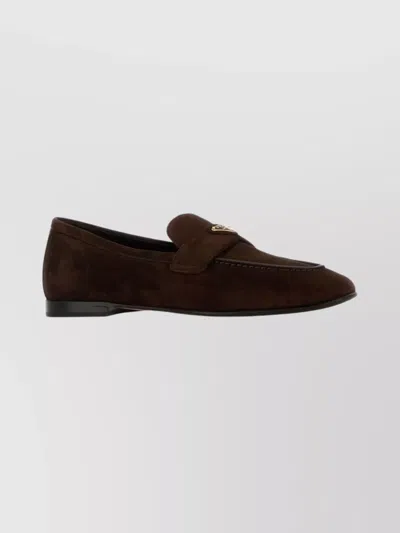 PRADA SUEDE LOAFERS FOR CASUAL OCCASIONS