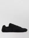 Prada Black Suede And Mesh Montecarlo Re-edition 2005 Sneakers In Black