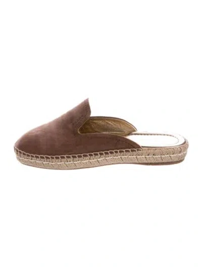 Pre-owned Prada Suede Mules