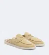 Prada Suede Mules In Multi