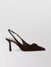 Prada Suede Pointed Toe Stiletto Heel Pumps