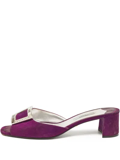 Pre-owned Prada Suede Pumps