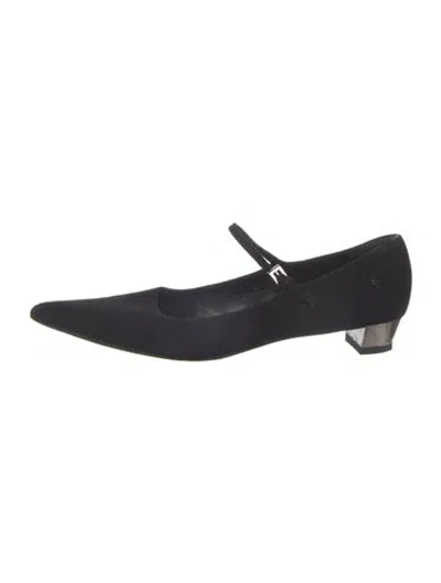 Pre-owned Prada Suede Pumps In Blue