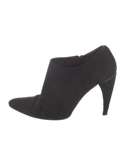Pre-owned Prada Suede Pumps In Blue
