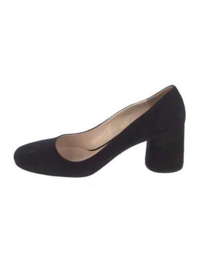 Pre-owned Prada Suede Pumps In Multi