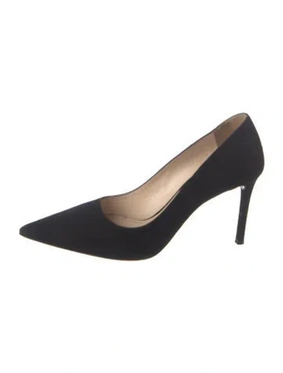 Pre-owned Prada Suede Pumps In Multi