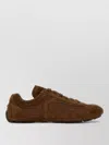 Prada Brown Suede And Re-nylon Montecarlo Re-edition 2005 Sneakers In Brown