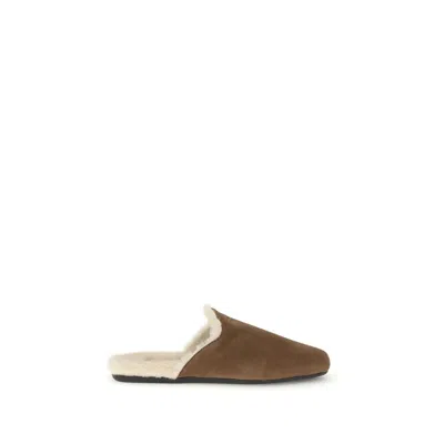 PRADA SUEDE SABOTS