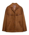 Prada Lambskin Suede Jacket