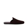 Prada Round Toe Flat Slippers In Multi