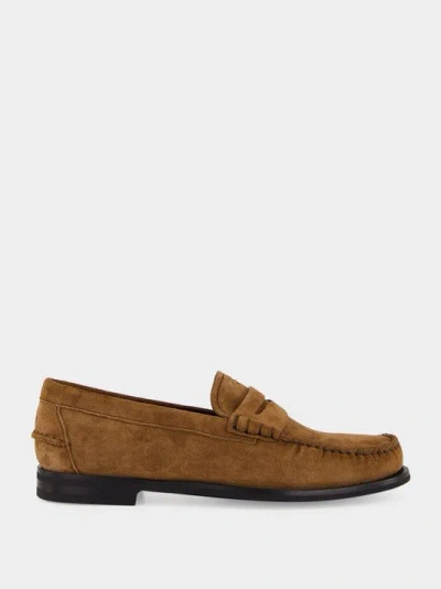 Prada Suede Tassel Loafers In Multi