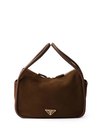 Prada Darling Tote Bag In ブラウン