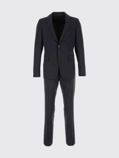 Prada Suit Men  In Blue