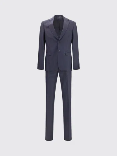 Prada Suit Men  In Blue