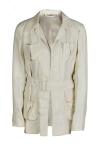 Prada Patch-pocket Suit In Neutral