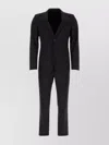 Prada Tailored Wool Blend Suit With Notched Lapel