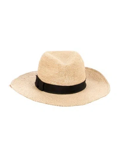 Pre-owned Prada Sun Hat In Neutral