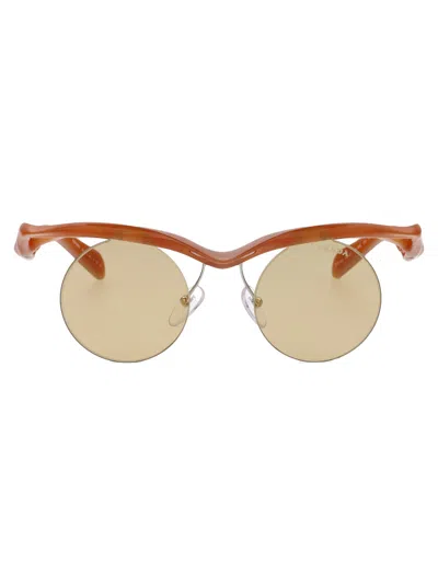 Prada Sunglasses 0 Pr A24 S 13 S80 E In 13s80e Opal Cognac