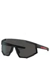 Prada Shield Frame Sunglasses In Crl