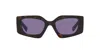 Prada Rectangle Acetate Sunglasses