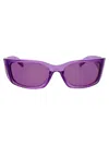 Prada Eyewear Butterfly Frame Sunglasses
