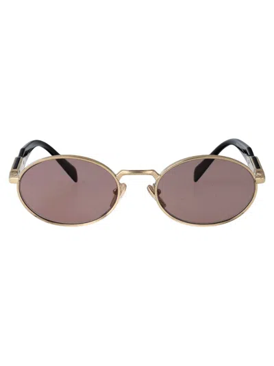 Prada Sunglasses In Gold