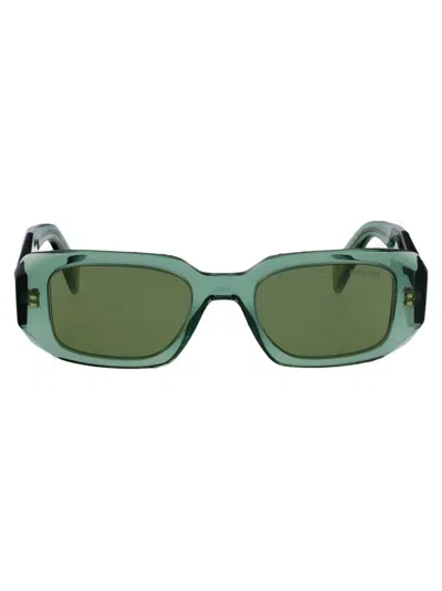 Prada Sunglasses In Green
