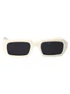Prada White Acetate Sunglasses In White