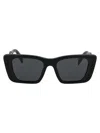 Prada Symbole 51mm Rectangular Sunglasses In Black