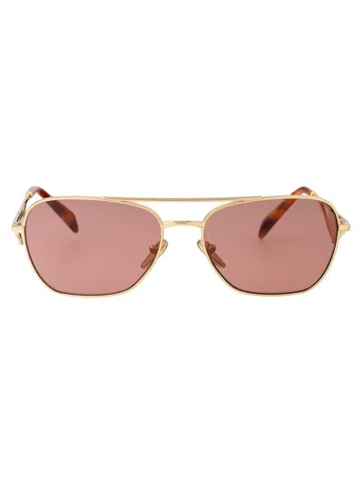 Prada Sunglasses In Gold