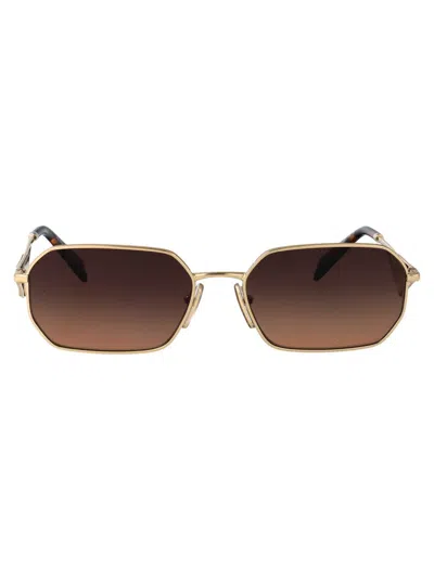 Prada Sunglasses In Gold
