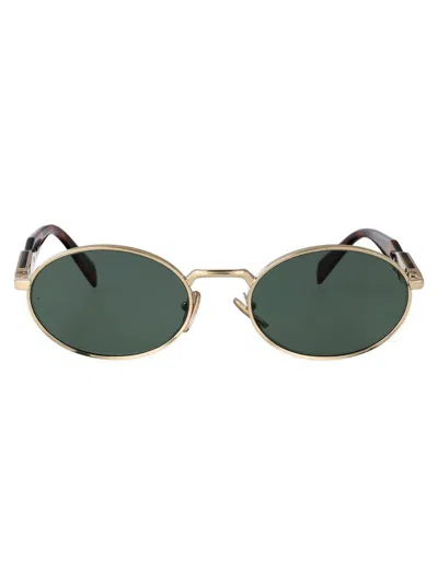 Prada Sunglasses In Gold