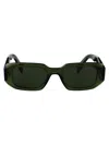 Prada Bottiglia Trasparente Acetate Sunglasses In Black