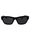 Prada Nero Acetate Sunglasses In Black