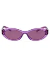 Prada Sunglasses 26zs Sole In 13r07q Transparent Amethyst