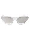 Prada Women's Nylon Sunglasses In 14v60h Frosted Crystal