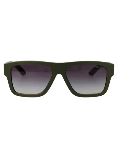 Prada Linea Rossa Man Sunglass Ps 04zs In Grey Gradient