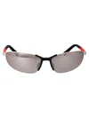 Prada Linea Rossa Mann Sunglass Ps 55zs In 18x80i Matte Champagne